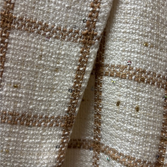 Leyden Women's Beige Plaid Jacket - Picture 3 of 4